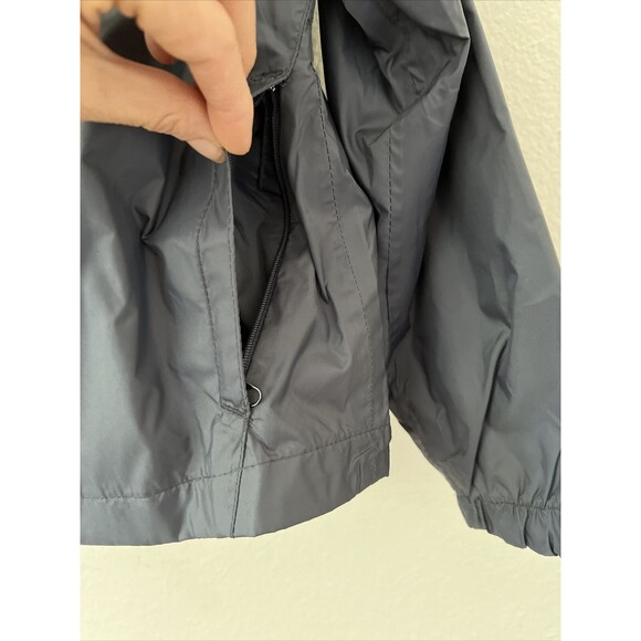 Arctix Kids Stream Rain Jacket Windbreaker HoodedWater Weatherproof Unisex Grey - Picture 5 of 16